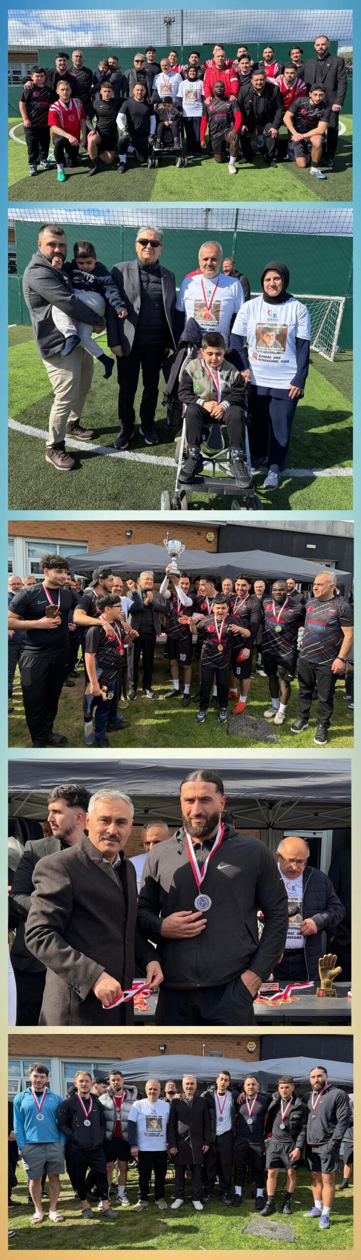 Alparas ve Osman İçin Luton’da Umut Turnuvası