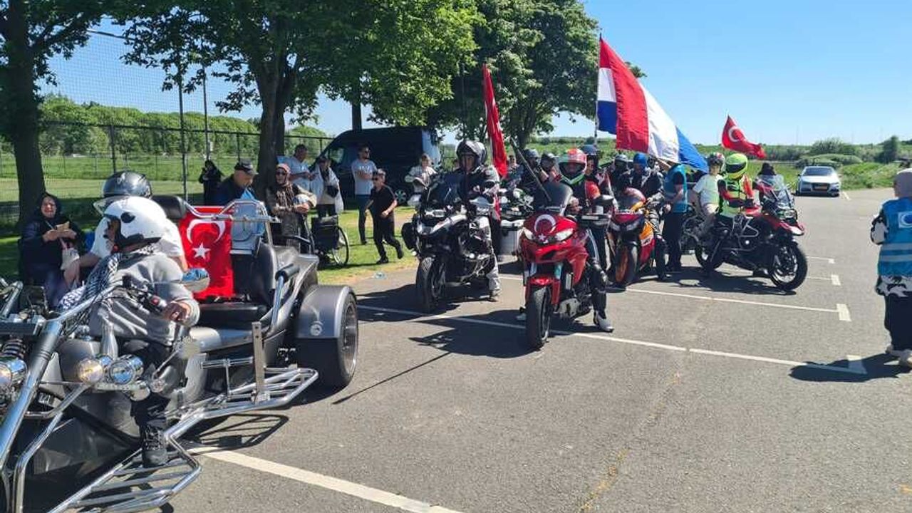 Avrupa Motor Kulübü T-bikers, Hollanda’da engellilere özel tur