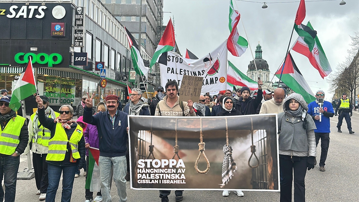 Avrupa’da Filistin’e Destek Gösterileri Düzenlendi