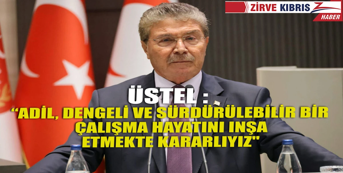 Başbakan Ünal Üstel, Asgari Ücretler (Değişiklik) Yasa Tasarısı hakkında açıklamalarda bulundu.
