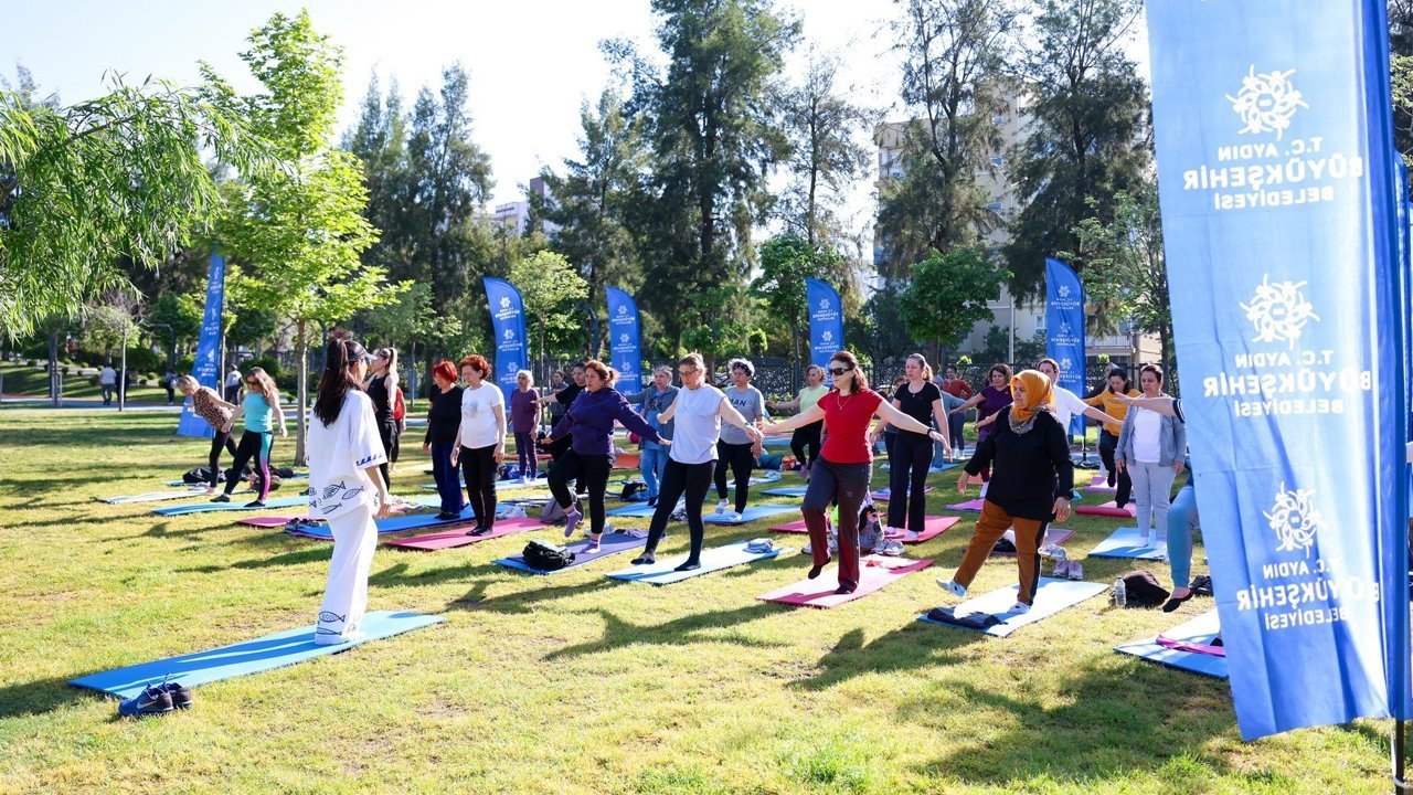 Başkan Çerçioğlu'nun çalışmaları ile Aydınlılar sağlıklı yaşamla buluşuyor