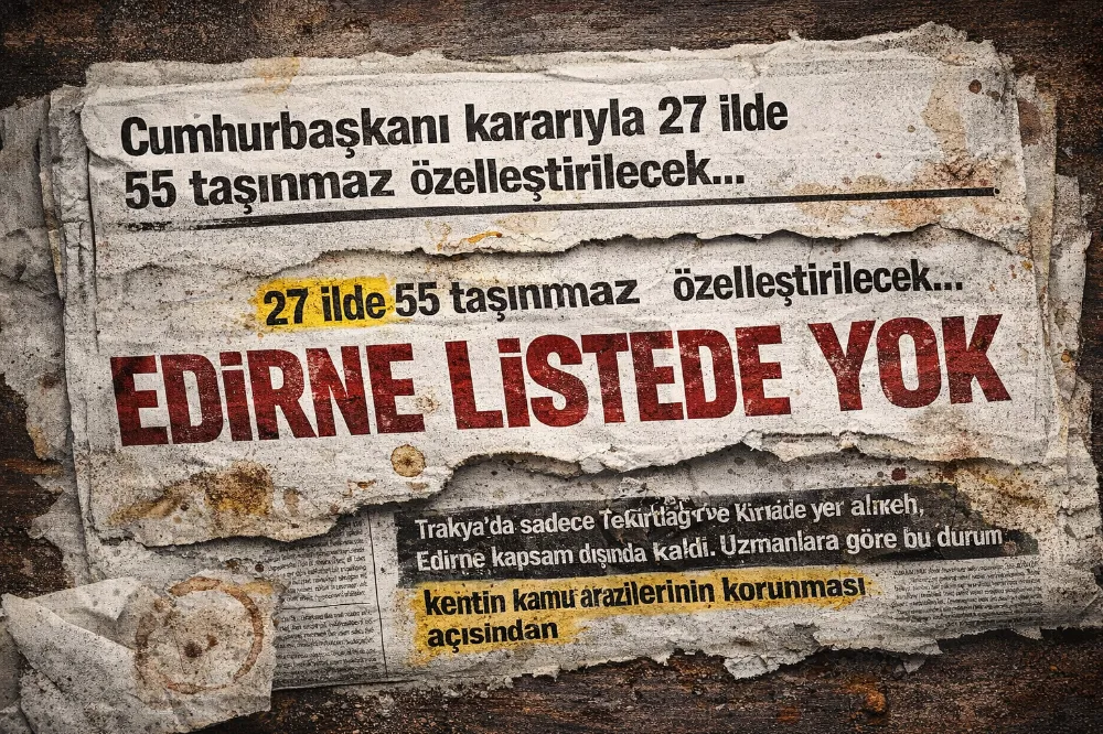 CUMHURBAŞKANI KARARIYLA 27 İLDE 55 TAŞINMAZ ÖZELLEŞTİRİLECEK … EDİRNE LİSTEDE YOK