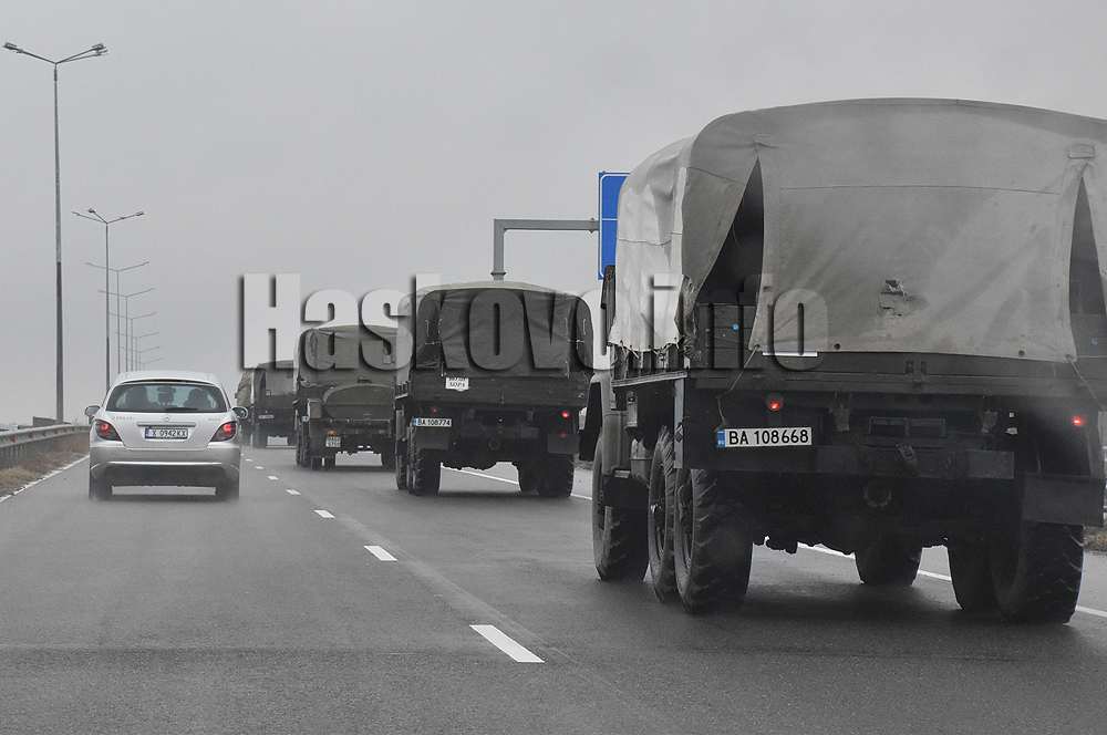 Военна техника ще се придвижва за учение на полигона „Корен“