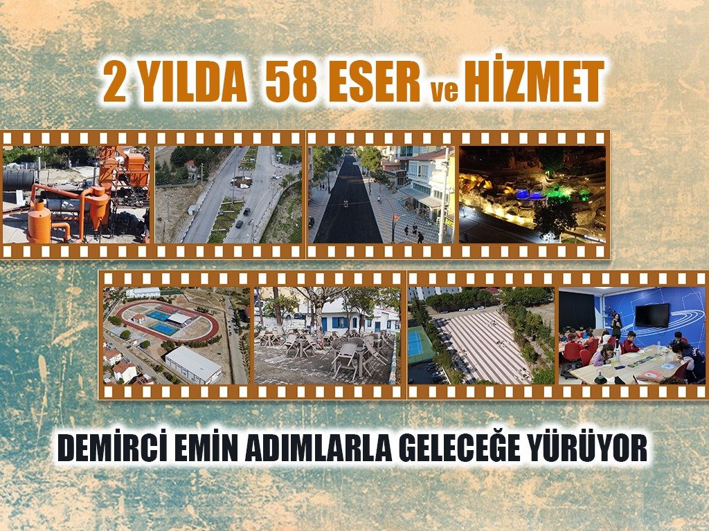 Demirci’de 58 Proje Sahneye Çıkıyor: Başkan Kara’dan Davet
