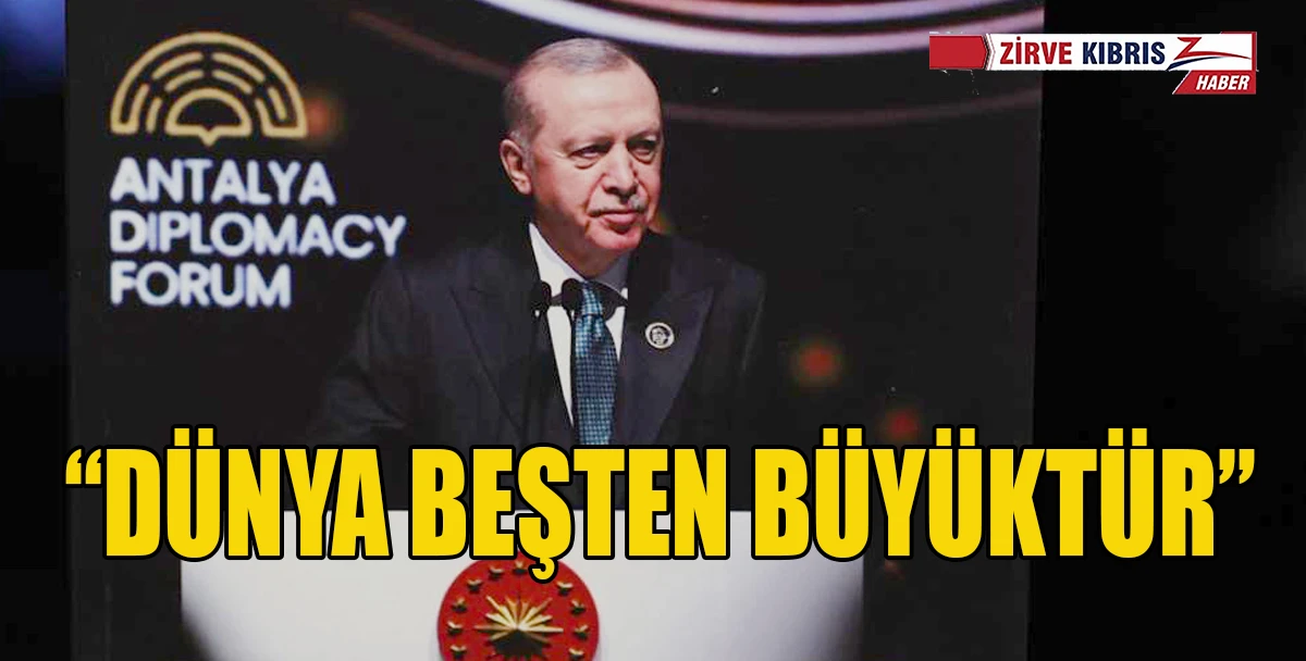 Erdoğan'ın Antalya Diplomasi Forumu'ndaki konuşması 3 dilde kitaplaştırıldı