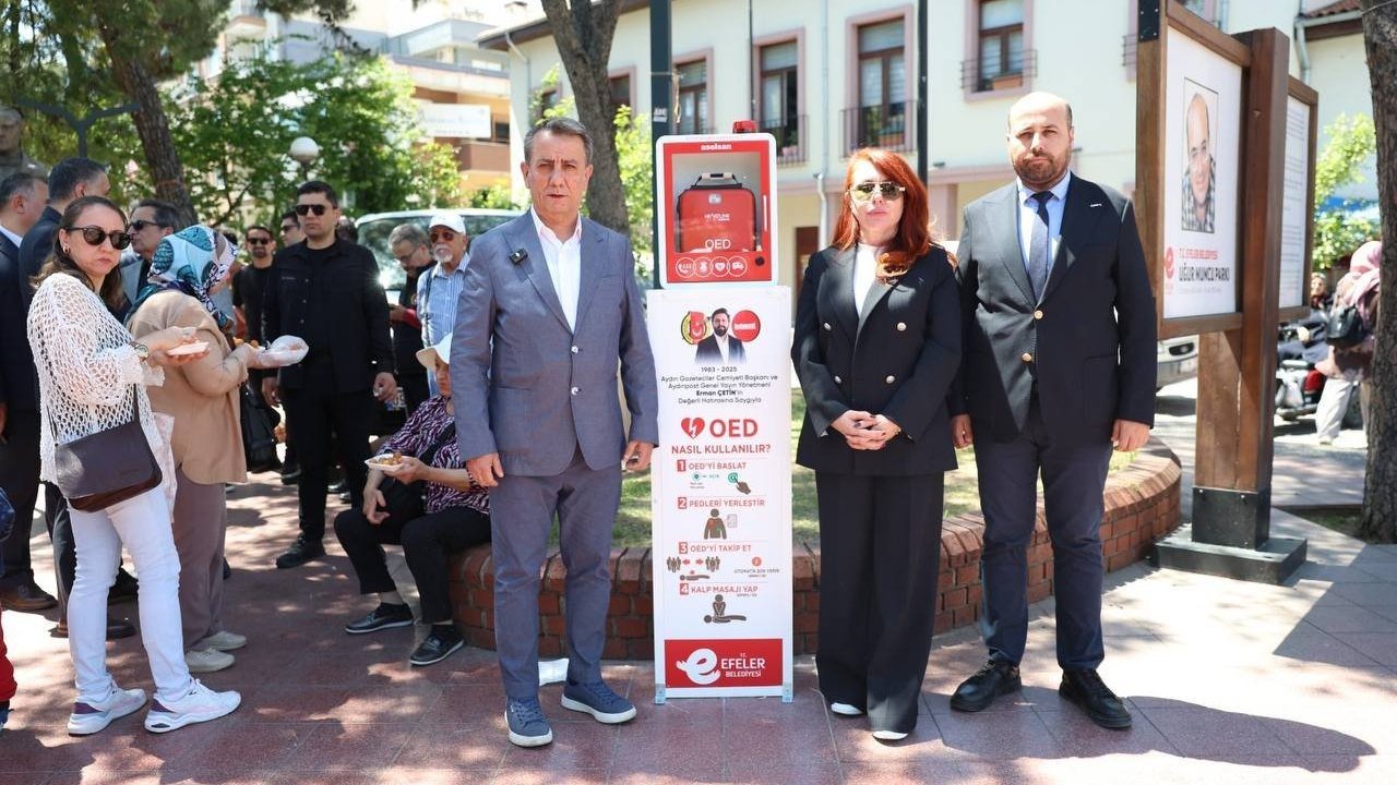 Gazeteci Erman Çetin için anlamlı miras: Kentte OED cihazları tanıtıldı!