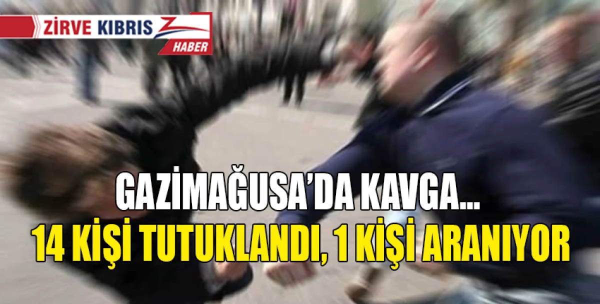 Gazimağusada büyük kavga