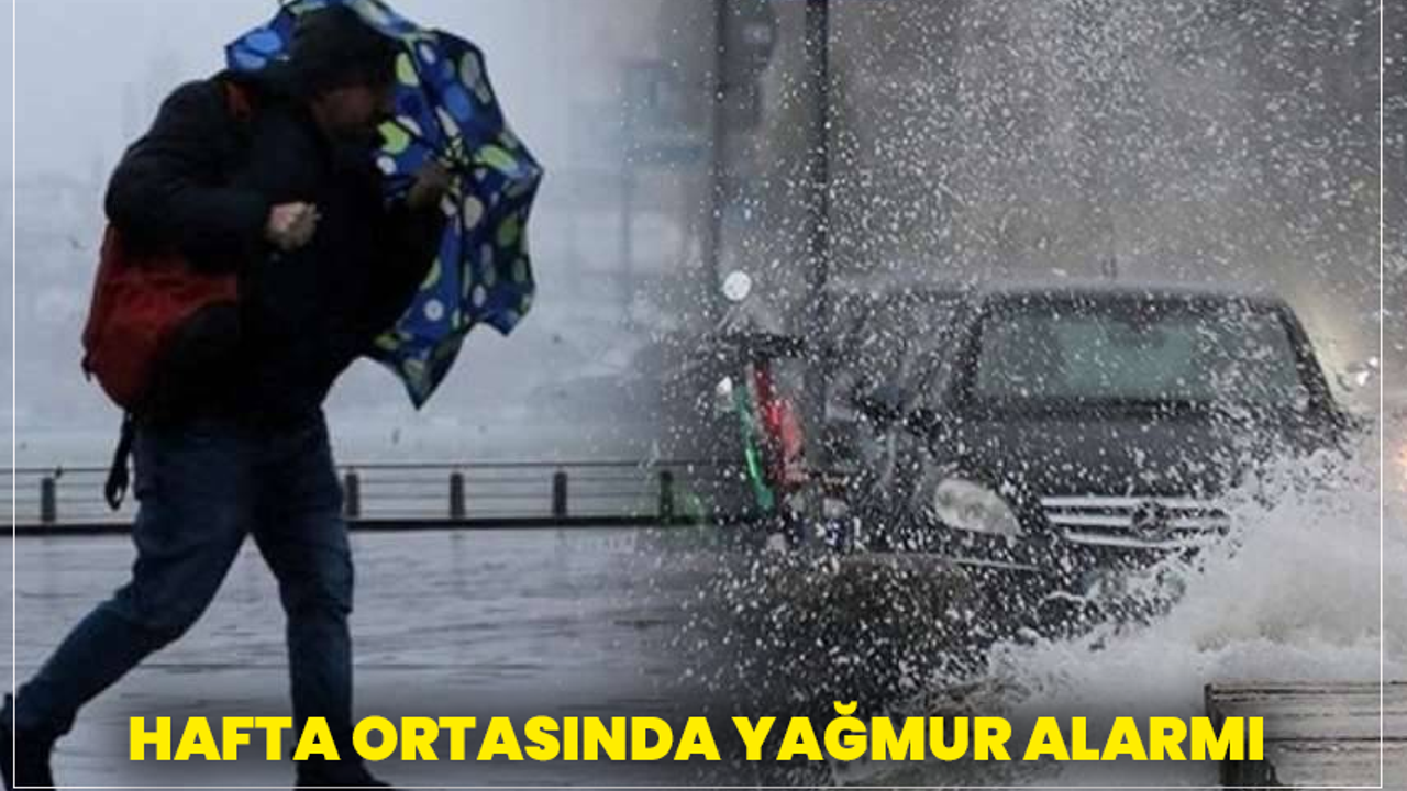 Hafta Ortasında Yağmur Alarmı: Manisalılara Uyarı