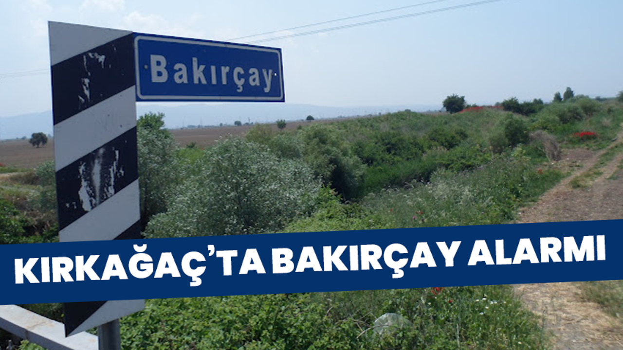 Kırkağaç’ta Bakırçay Alarmı: Taşkın Sonrası Temizlik Çalışması Başlıyor