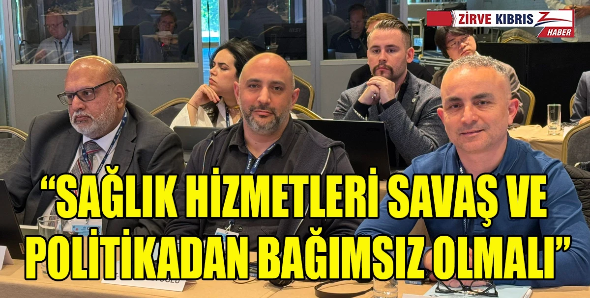 KTTB, Dünya Tabipler Birliği Konseyi toplantısında temsil edildi