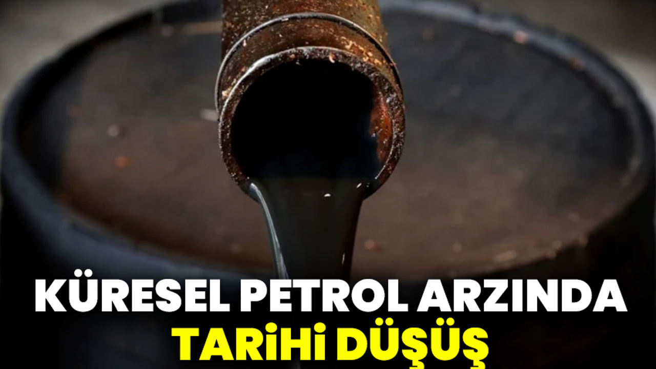 Küresel petrol arzında tarihi düşüş