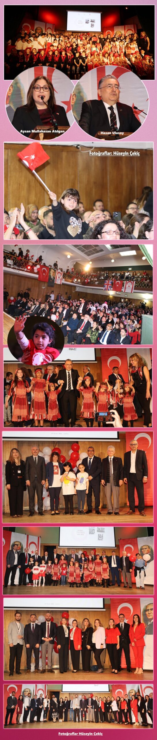 Londra’da 23 Nisan Coşkusu: Minik Kalpler Conway Hall’da Buluştu