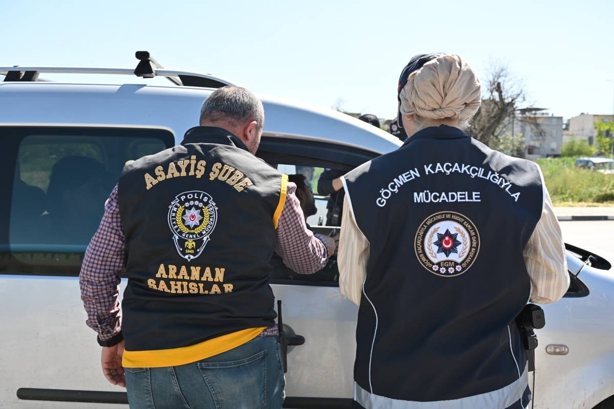 Manisa Emniyetinden Düzensiz Göç İle Mücadeleye Yönelik Huzur Uygulaması