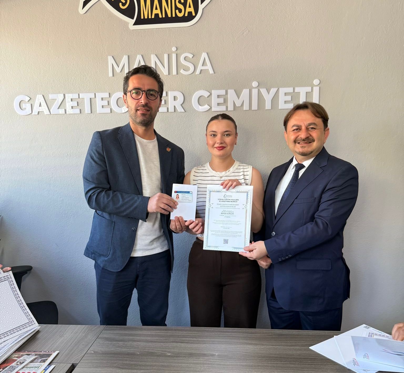 Manisalı Gazeteciler Dron Ehliyetlerine Kavuştu