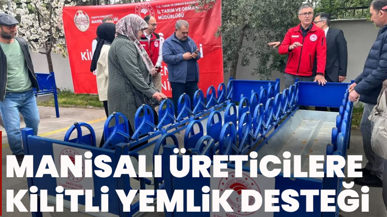 Manisalı Üreticilere Kilitli Yemlik Desteği