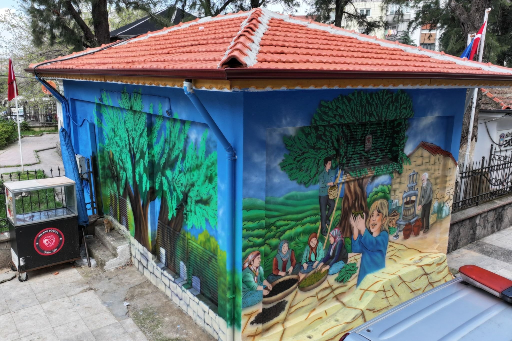 Manisa’nın Sokakları Sanatla Renkleniyor