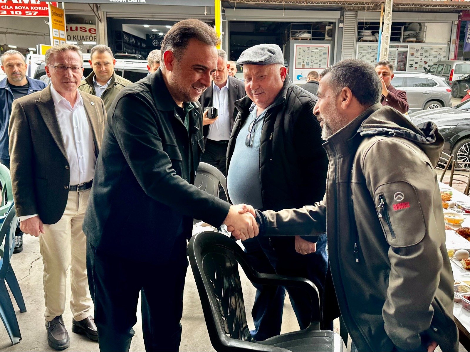 Murat Baybatur Küçük Sanayi Esnafıyla Buluştu