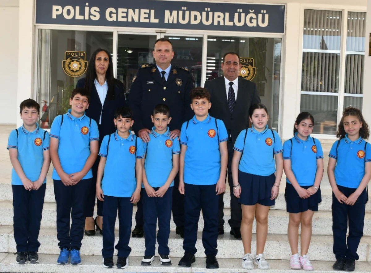 ÖĞRENCİLERDEN POLİS GENEL MÜDÜR VEKİLİ GÖKAY KARAGİL’E ZİYARET