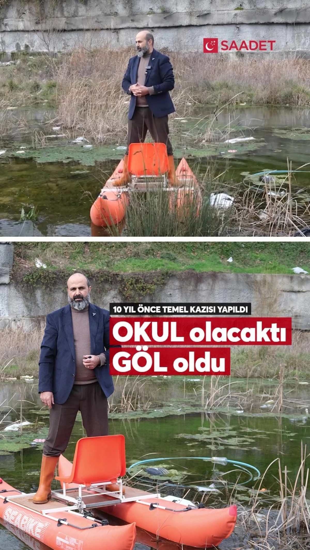 Okul Olacaktı Göl Oldu: Esenyurt'ta Trajikomik Tekne Protestosu