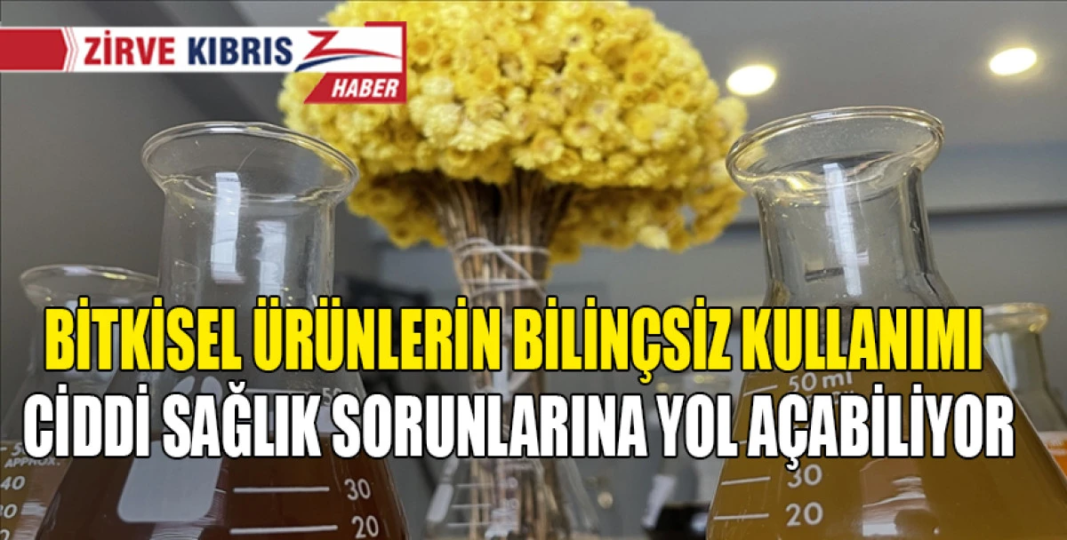 Prof. Dr. Orhan: "Bitkisel ilaçlar yalnızca uzman yönlendirmesiyle kullanılmalıdır"