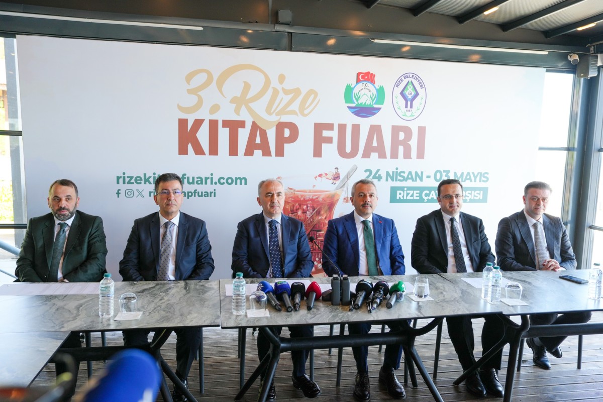 RİZE 3. KİTAP FUARI KAPILARINI AÇIYOR
