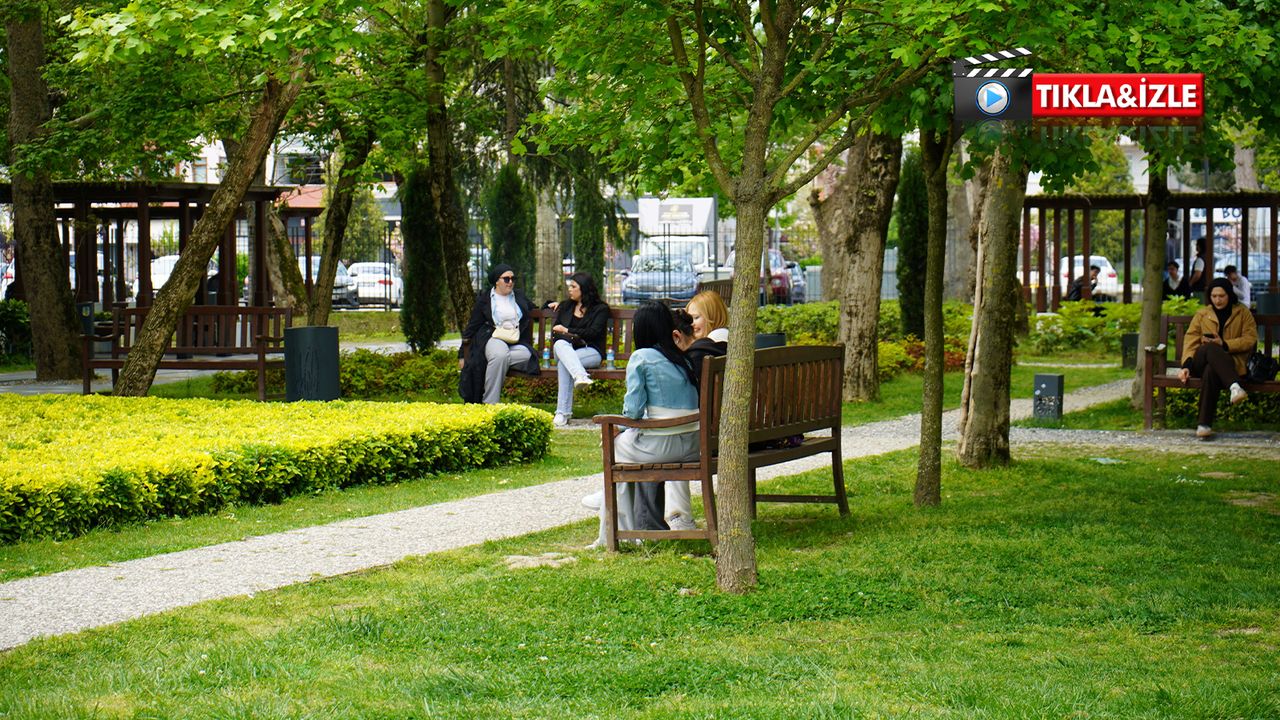 Sakarya'da vatandaşlar güneşin tadını böyle çıkardı