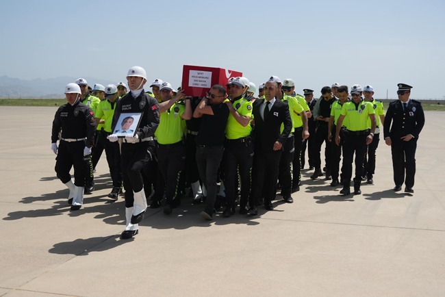 Şehidimiz Polis Memuru Zeki BACAK Dualarla Uşak’a Uğurlandı