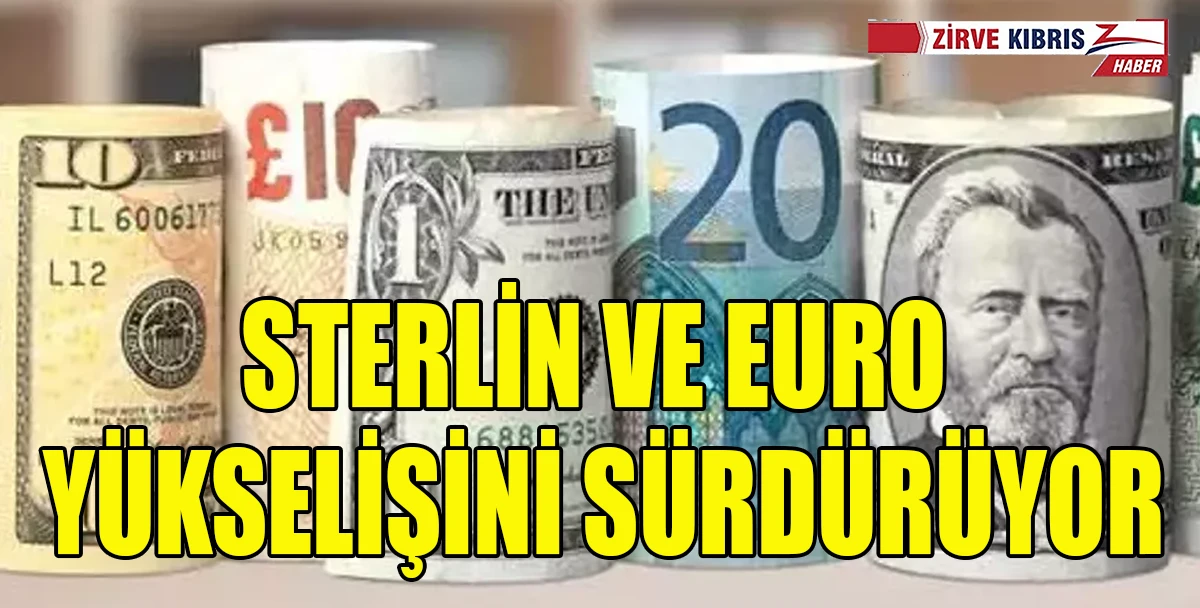 Sterlin 61,15 TL, euro 52,95 TL, dolar 45,20 TL’den işlem görüyor