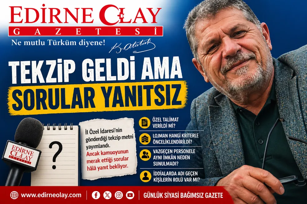 TEKZİP GELDİ AMA SORULAR YANITSIZ”