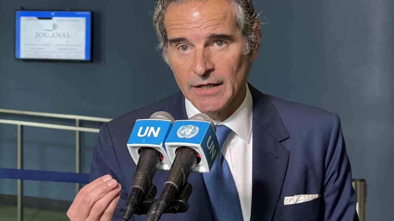 UAEA Başkanı Grossi: 'İran'ın zenginleştirilmiş uranyumu, muhtemelen İsfahan Nükleer Tesisi'nde'