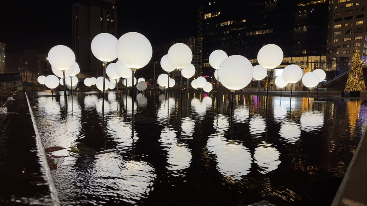 Utrecht'te “Kentsel Dönüşüm” temalı ışık sanat festivali