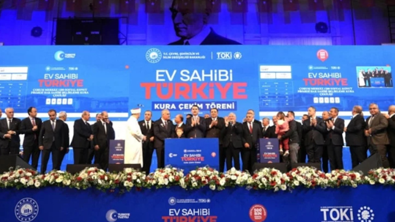 Yüzyılın Konut Projesi’nde kura süreci tamamlandı