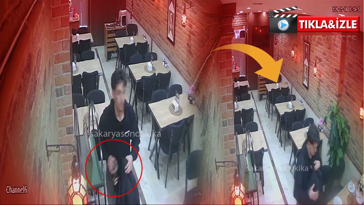 Adapazarı'nda hırsızlık anı kamerada...Çok rahat çok profesyonel