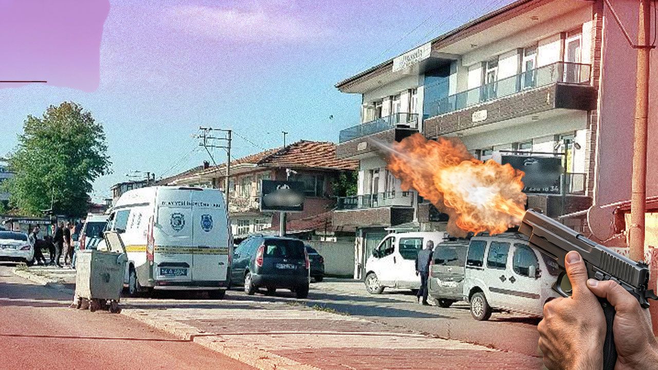 Adapazarı’nda korku dolu dakikalar: Güpegündüz kurşun yağdırdılar!