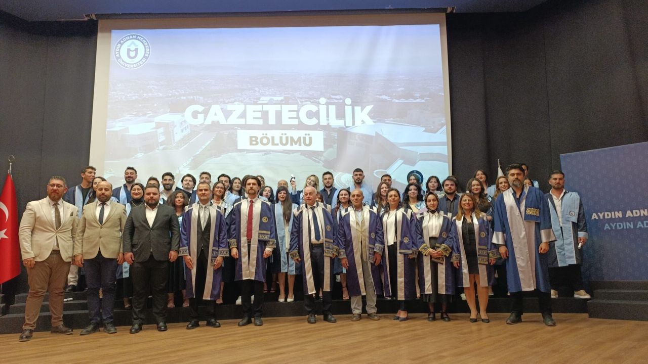 ADÜ İletişim Fakültesi’nde mezuniyet coşkusu!