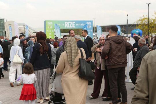 Ankara Rize Günleri’nde coşku doruğa çıktı