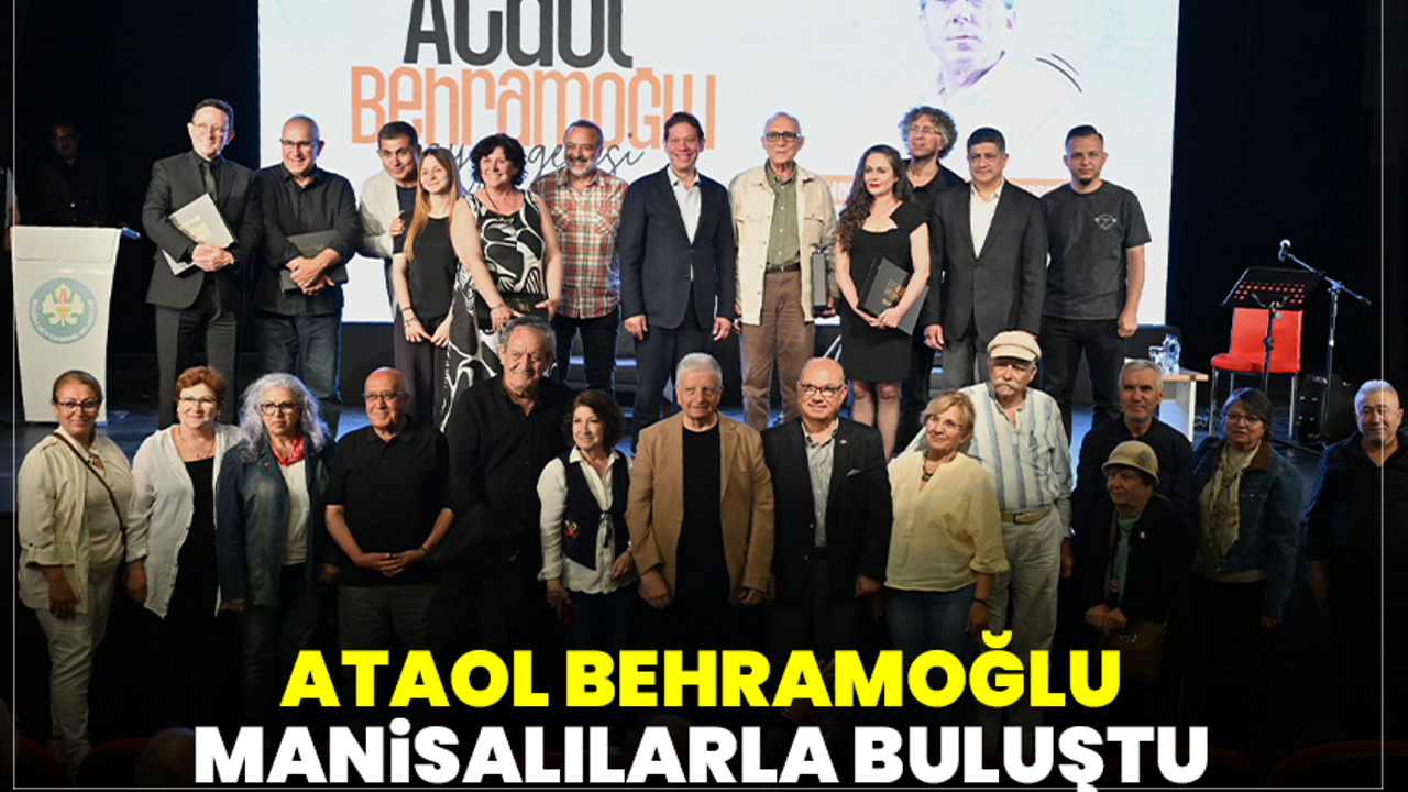 Ataol Behramoğlu Manisalılarla Buluştu