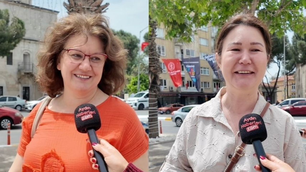 Aydın'da annelere mikrofon uzattık! "Anneler günü kutlu olsun"