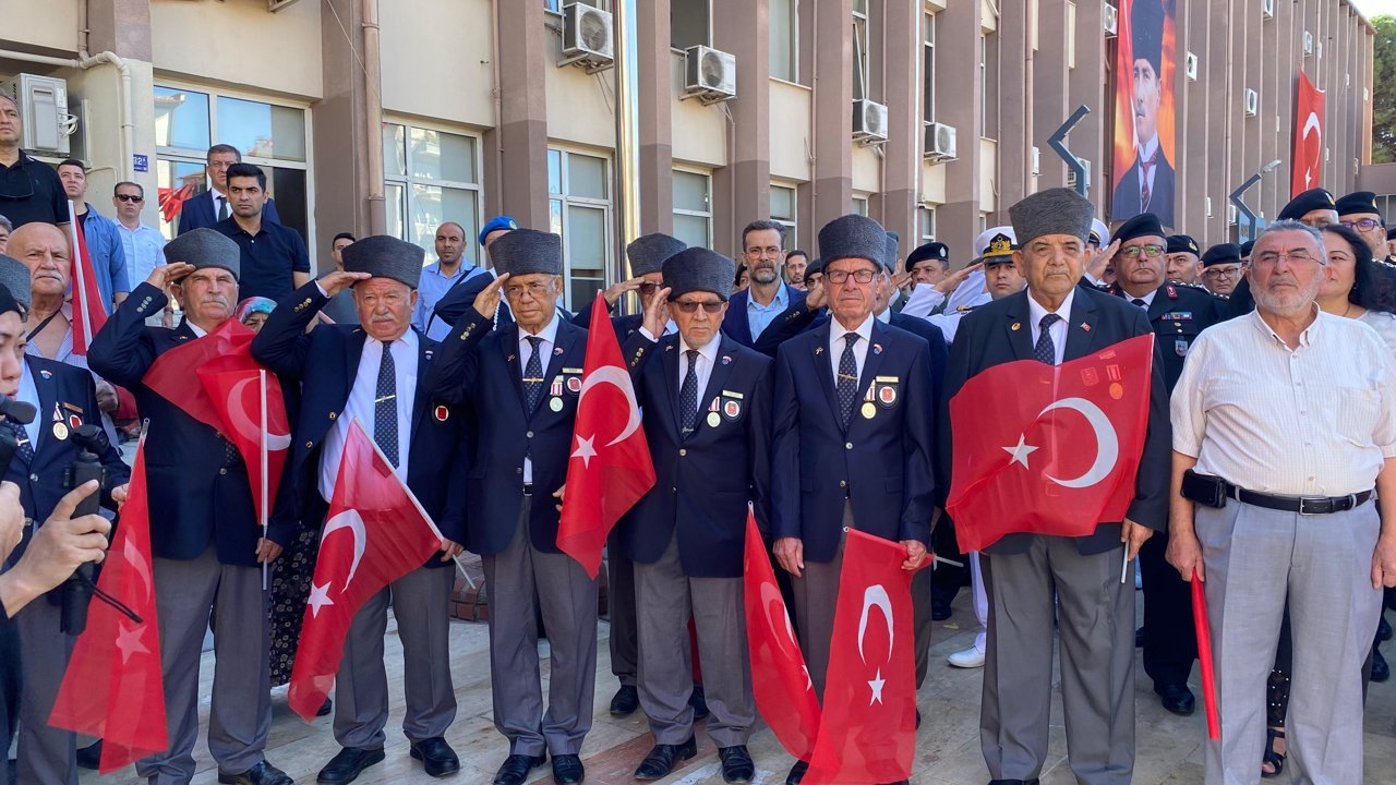 Aydın’da Gaziler Günü törenle kutlandı