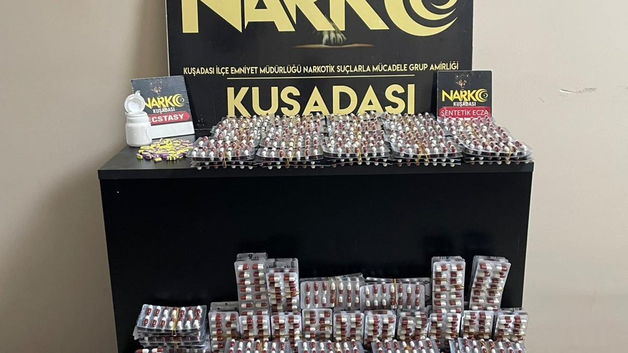 Aydın’da uyuşturucu operasyonu!