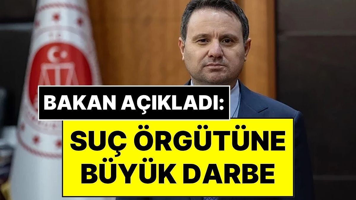 Bakan Gürlek Açıkladı: 1 Milyar 600 Milyon TL’lik Para Trafiğini Yöneten Suç Örgütüne Darbe