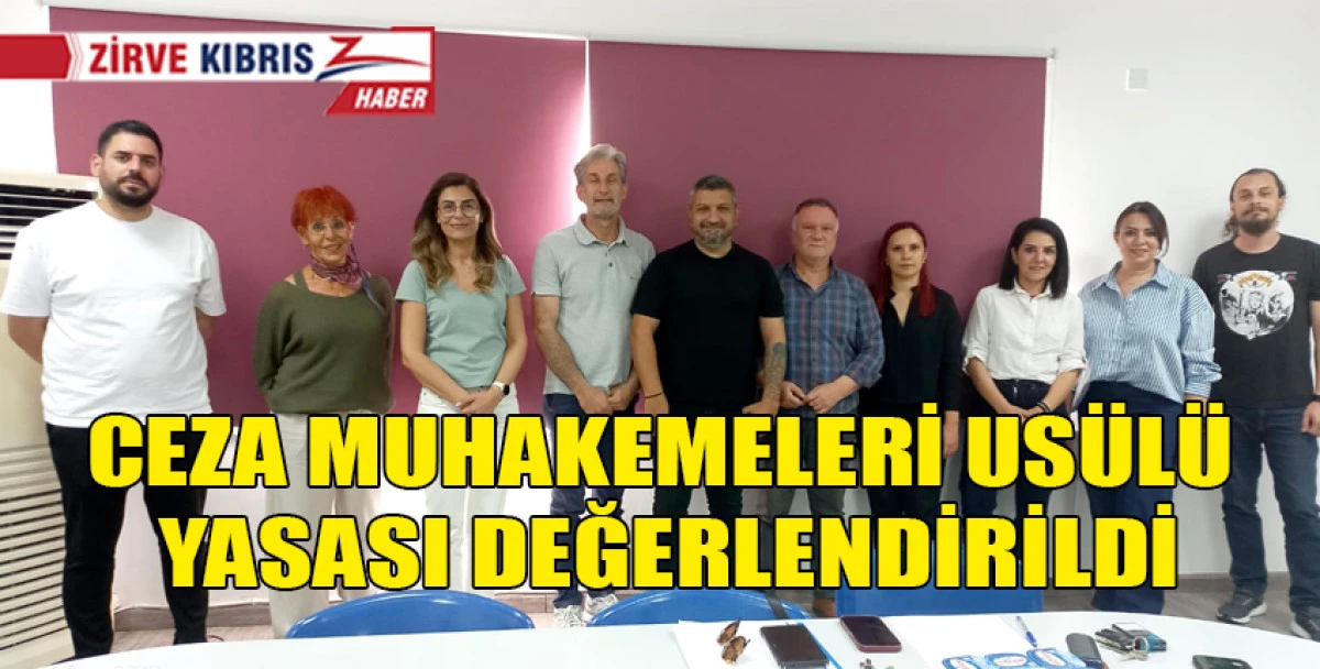 Basın kuruluşları Ceza Muhakemeleri Usülü Yasası'yla ilgili değerlendirme yaptı