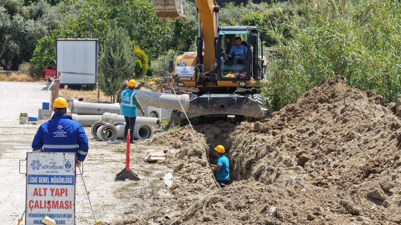 Başkan Çerçioğlu'ndan Davutlar'da altyapı yatırımı