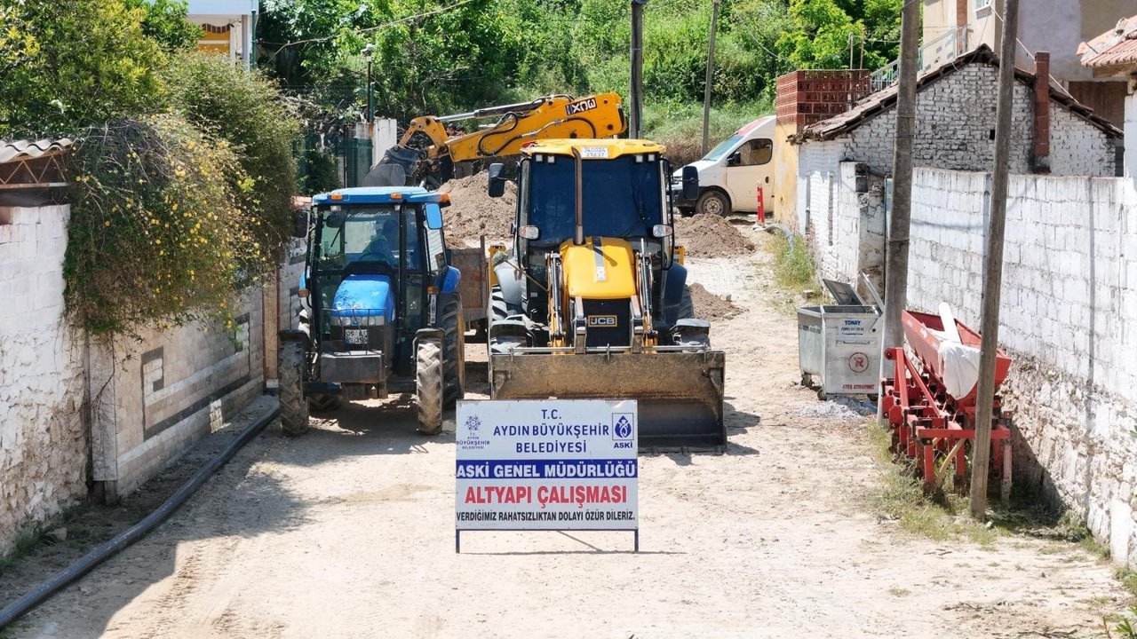 Başkan Çerçioğlu'ndan Koçarlı'da altyapı yatırımı