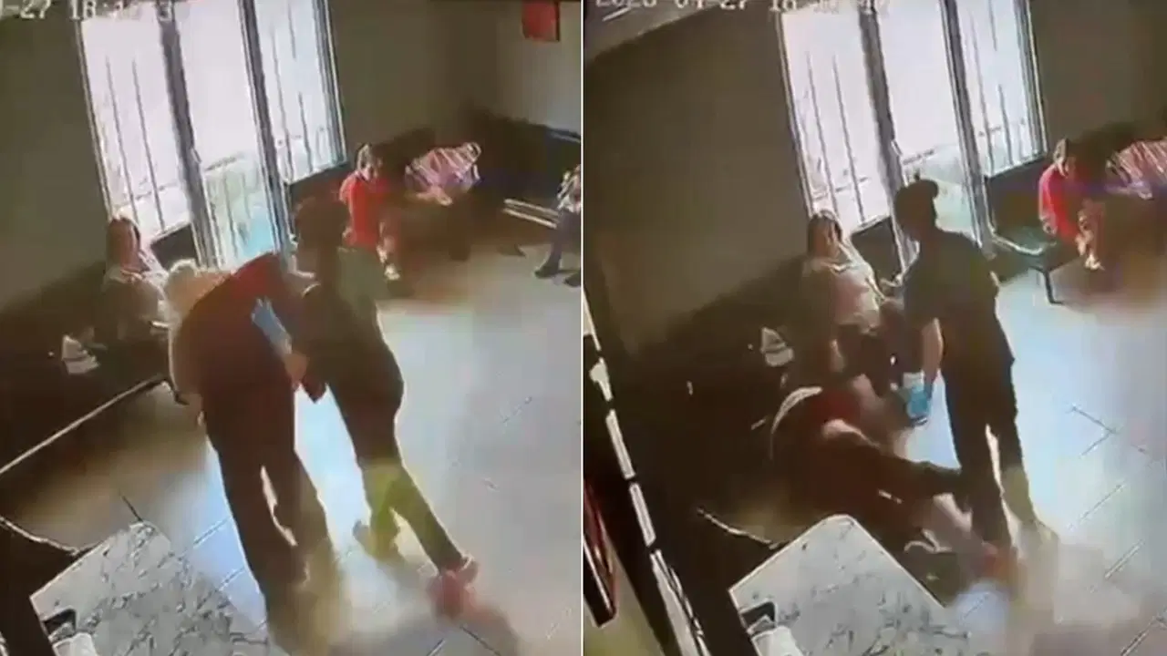 Beylikdüzü'nde bakımevi çalışanı 2 hastayı darbedip yüzüne tükürdü