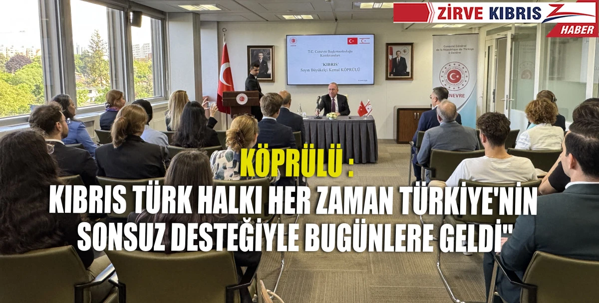 Cenevre'de "Kıbrıs" konulu konferans düzenlendi
