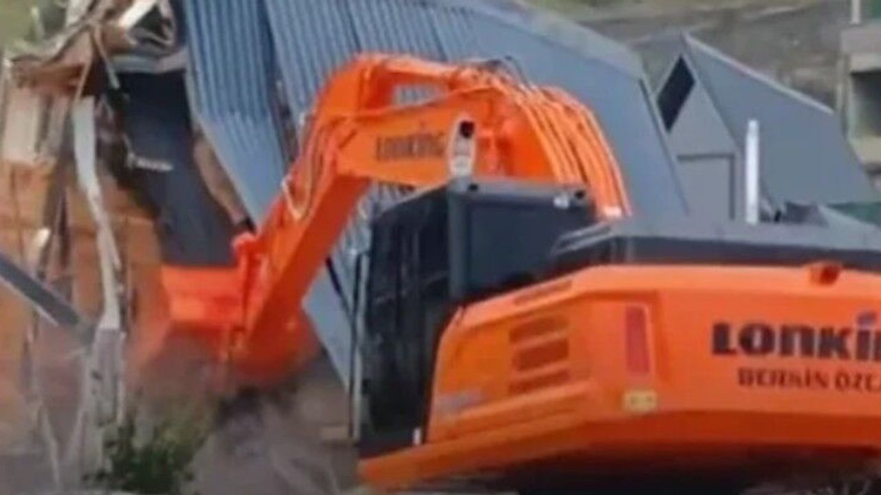 Cinayetin ardından bungalovlar yerle bir edildi