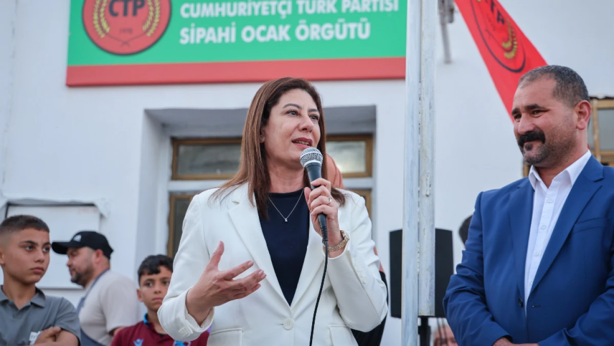 CTP Sipahi Örgüt Lokali binası açılışı yoğun katılımla gerçekleşti