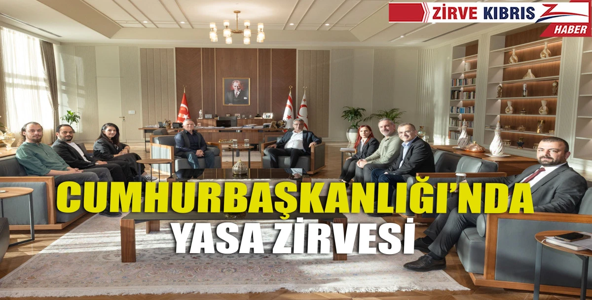Cumhurbaşkanı Erhürman tartışmalı yasa paydaşlarıyla bir araya geldi