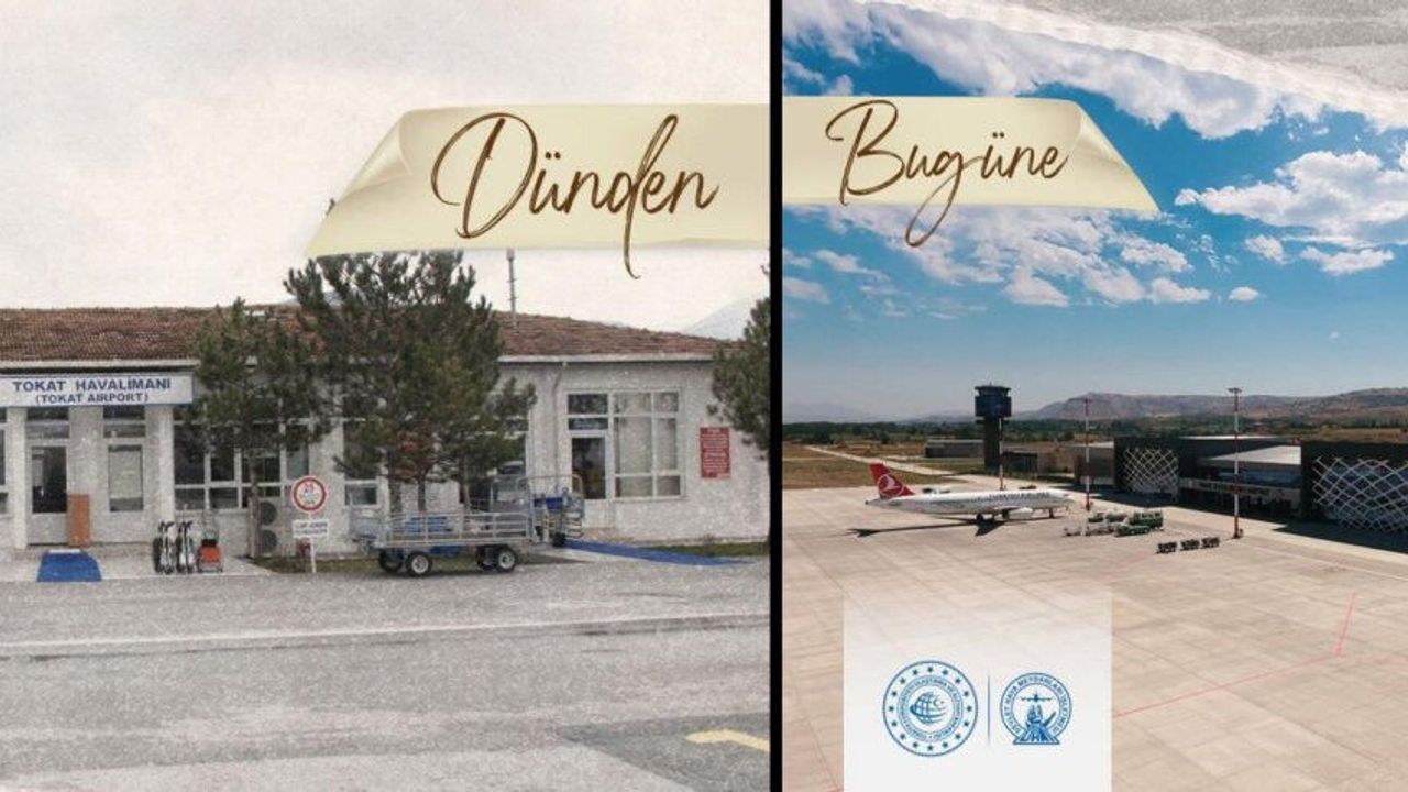 DHMİ'den 'Dünden Bugüne' Tokat Havalimanı Paylaşımı!